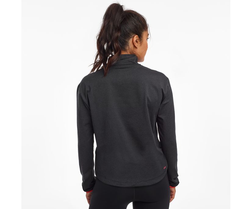 Saucony Sunday Pocket Women's Jackets Black | Canada 343TCEV